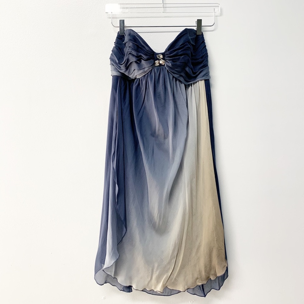 ABS Allen Schwartz Strapless Cocktail Dress Size 8
